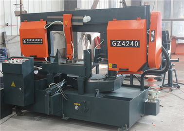 Pipe Cutting Metal Band Saw Machine 2.2KW Hydraulic Generator Power CE
