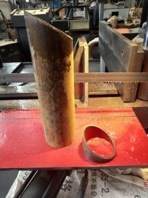 Cut 45 Degree 60 Degree Swivel Sawing Metal Band Saw Machine